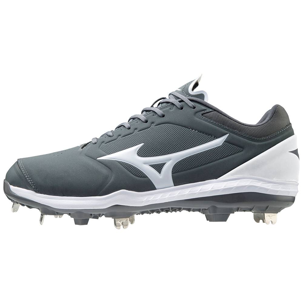 Tenis Softball Mizuno Sweep 5 Baixo Metal - Mulher - Cinzentas/Branco - JWZCT4813